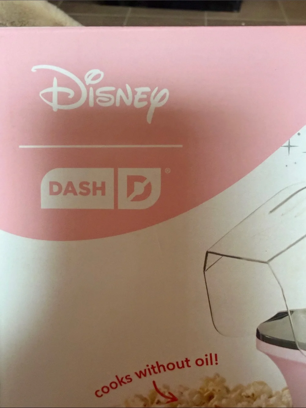 Disney Princess Pink Fresh Pop Popcorn Maker